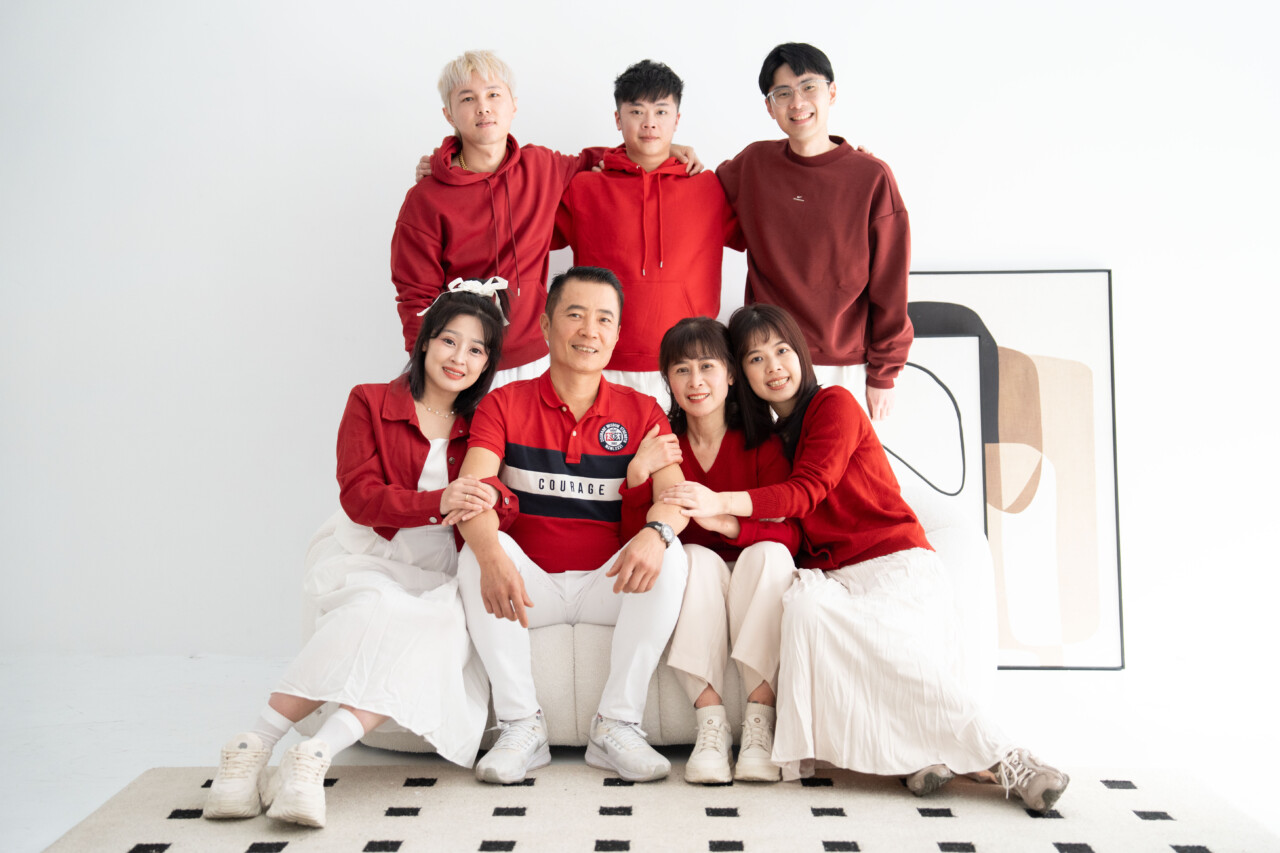 全家福拍攝