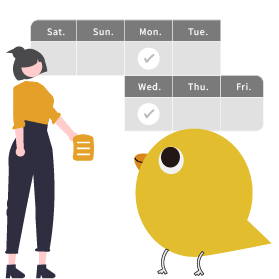 每週開設2堂課程