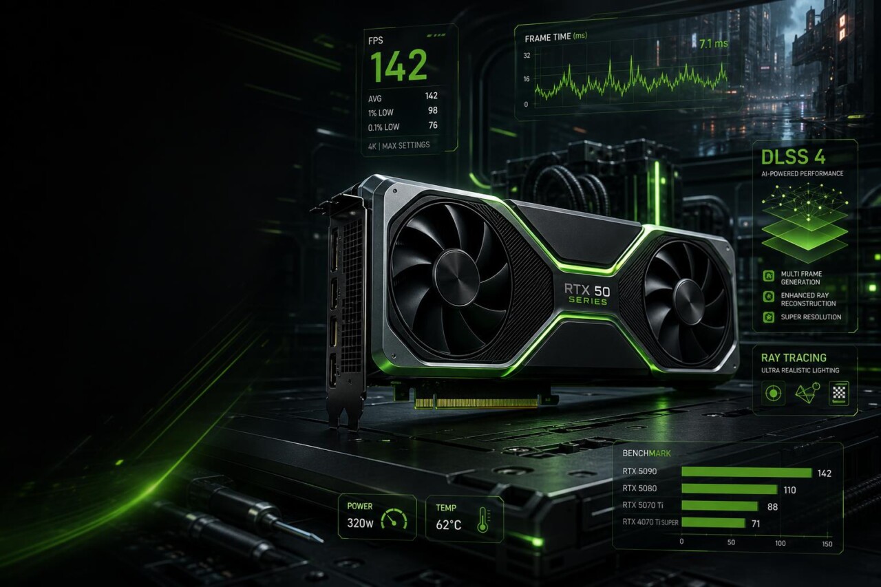 RTX 50 系列 + DLSS 4 玩家性能升級 封面