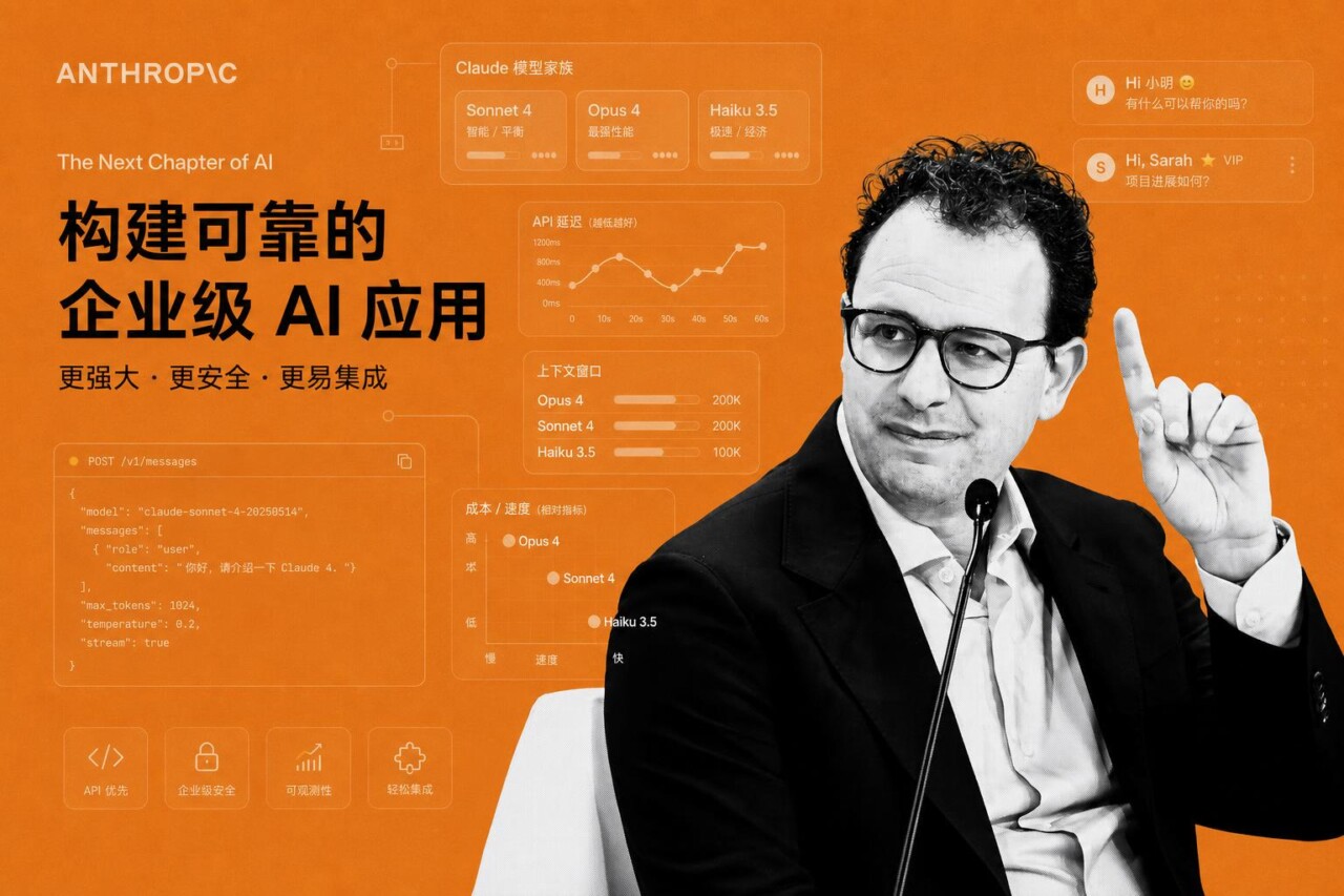 Claude 模型家族 Opus 4 / Sonnet 4 / Haiku 4 品牌科普與開發者導流 封面