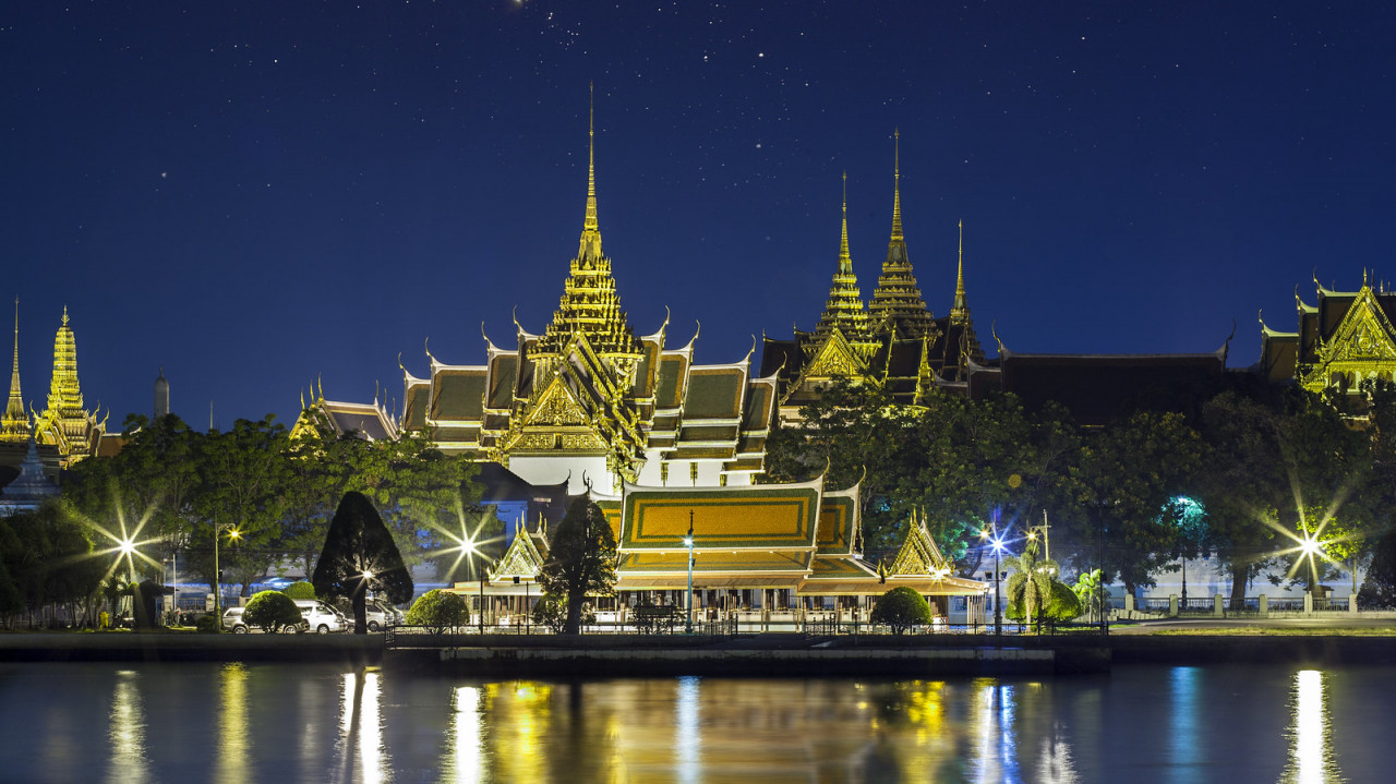 grand palace 大皇宮 夜景