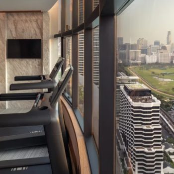gym view intercontinental bangkok