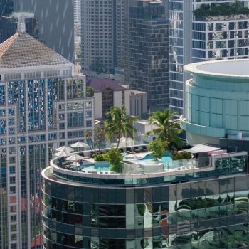 rooftop swimming pool