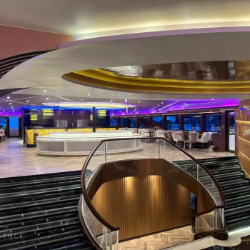 opulence dinner cruise staircase