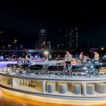 opulence dinner cruise food