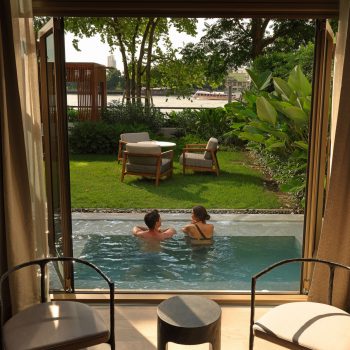 capella bangkok pool access room