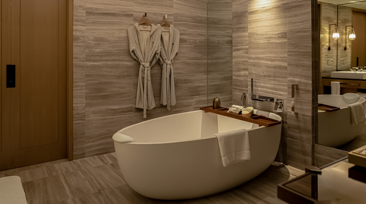 2 bedroom family courtyard bathroom