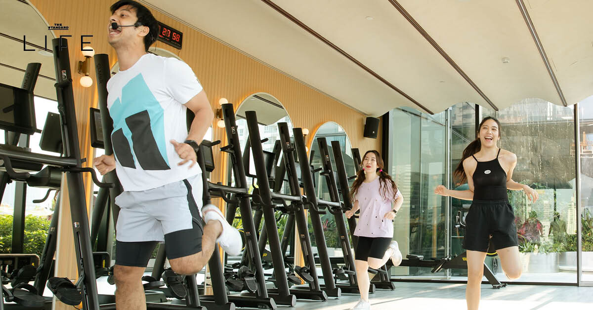 the standard hotel gym