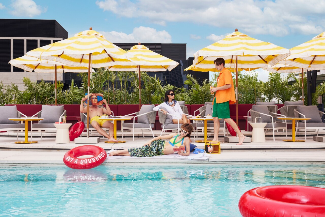 the standard hotel swimming pool