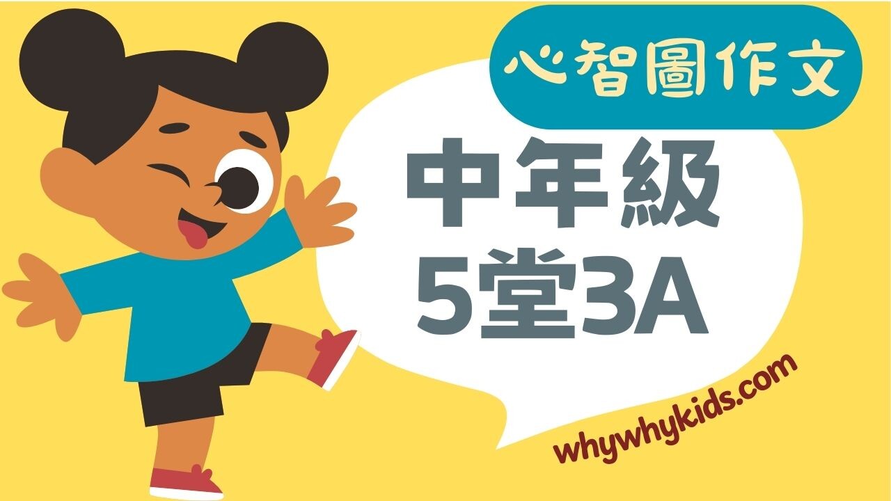 心智圖作文中年級3A